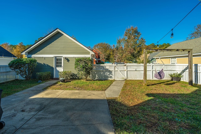 view of yard