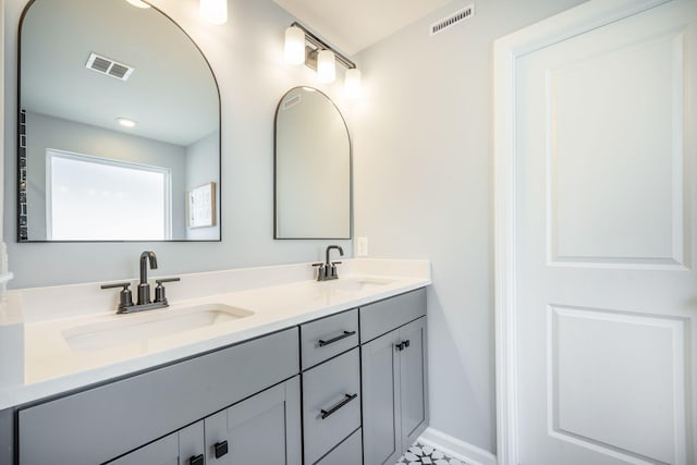 224 Wappoo Trace Ln, Summerville, SC 29486 - bathroom featuring double vanity and baseboards