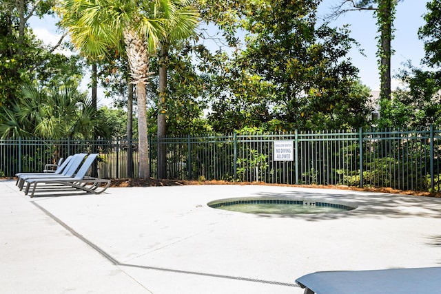 1232 Palmetto Peninsula Dr, Mount Pleasant, SC 29464 - view of swimming pool featuring fence and a patio