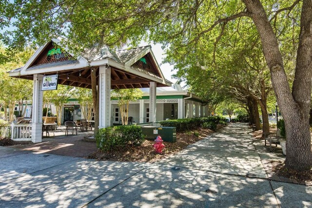 1232 Palmetto Peninsula Dr, Mount Pleasant, SC 29464 - view of community with a gazebo