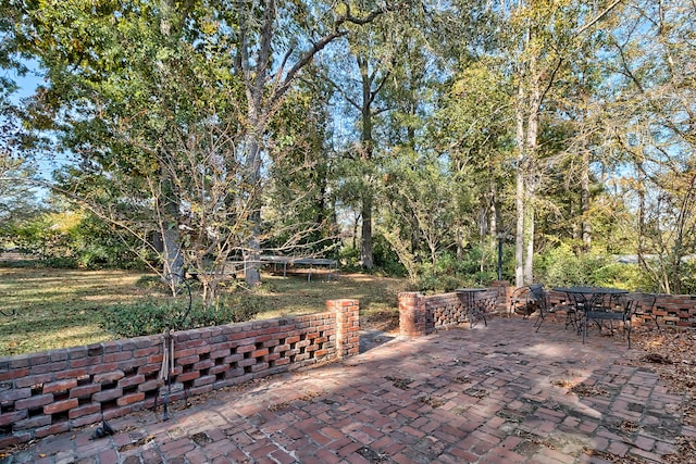 view of patio