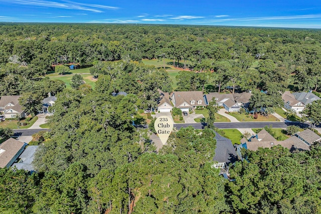 235 Club Gate, Bluffton, SC 29910 - aerial view featuring a residential view and a forest view