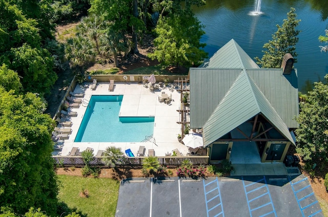 drone / aerial view