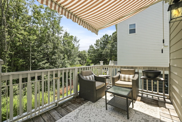 3705 Sandy Gate Ln, Mount Pleasant, SC 29466 - deck featuring an outdoor hangout area