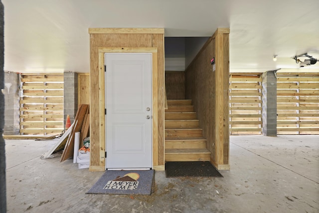 3705 Sandy Gate Ln, Mount Pleasant, SC 29466 - stairway featuring concrete flooring