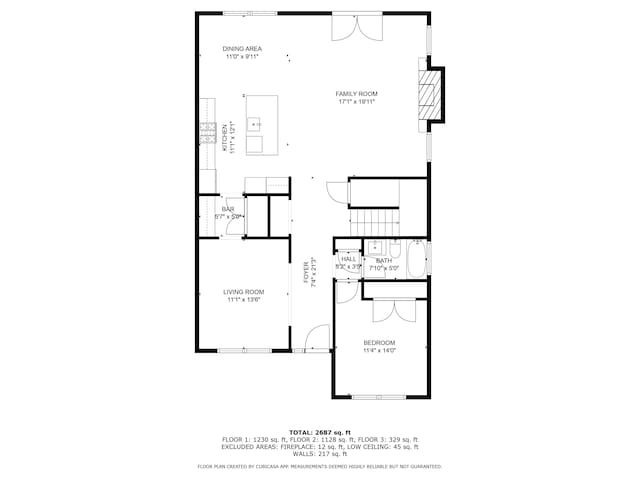 3705 Sandy Gate Ln, Mount Pleasant, SC 29466 - view of property floor plan
