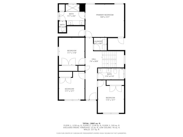 3705 Sandy Gate Ln, Mount Pleasant, SC 29466 - view of home floor plan