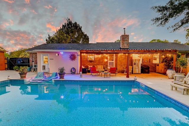 2506 Birkenhead Dr, Charleston, SC 29414 - outdoor pool featuring a grill and a patio