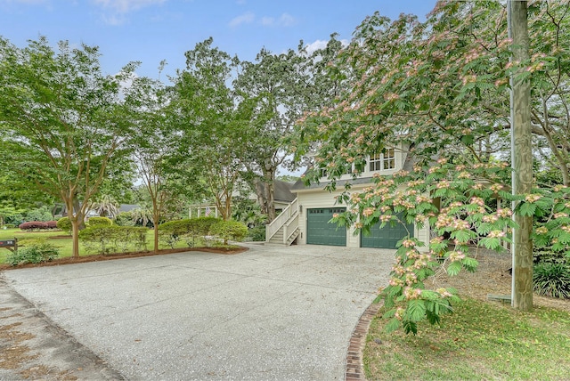 312 Hobcaw Dr, Mount Pleasant, SC 29464 - view of front facade featuring concrete driveway and a garage