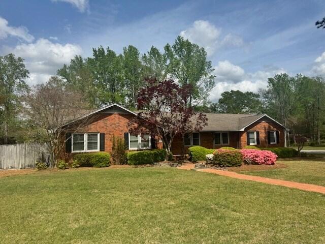 1153 Cherokee Dr, Manning, SC 29102 - view of ranch-style house