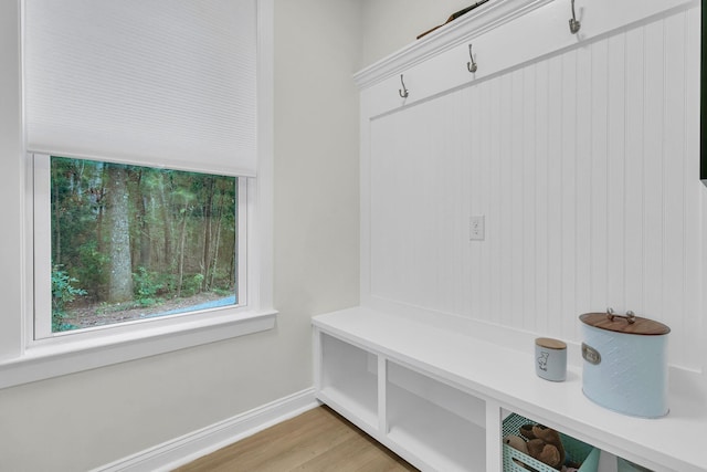 1576 Nautical Chart Dr, Charleston, SC 29414 - mudroom with light wood-type flooring and baseboards