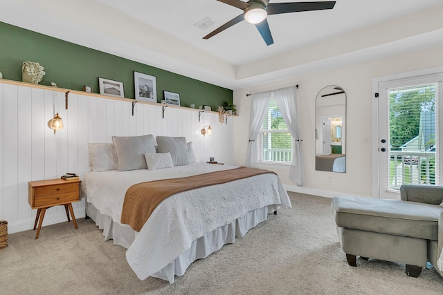 1576 Nautical Chart Dr, Charleston, SC 29414 - bedroom featuring carpet flooring, baseboards, and ceiling fan