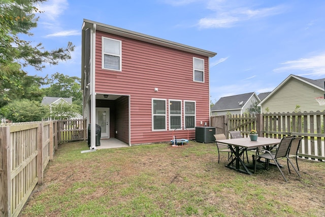 1576 Nautical Chart Dr, Charleston, SC 29414 - rear view of house with cooling unit