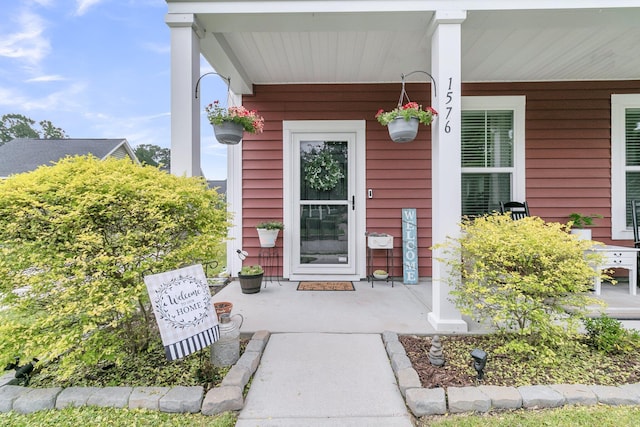1576 Nautical Chart Dr, Charleston, SC 29414 - view of exterior entry with a porch