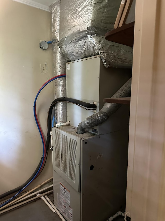 view of utility room
