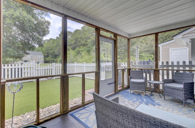 1005 Washitonia Way Unit B, Charleston, SC 29492 - view of sunroom / solarium