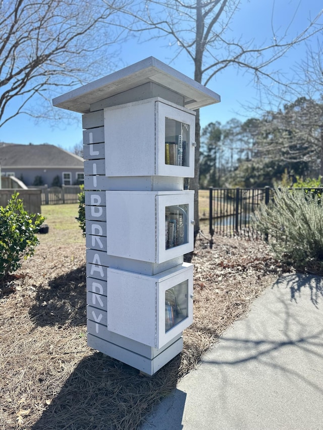 view of outdoor structure