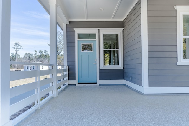 view of property entrance