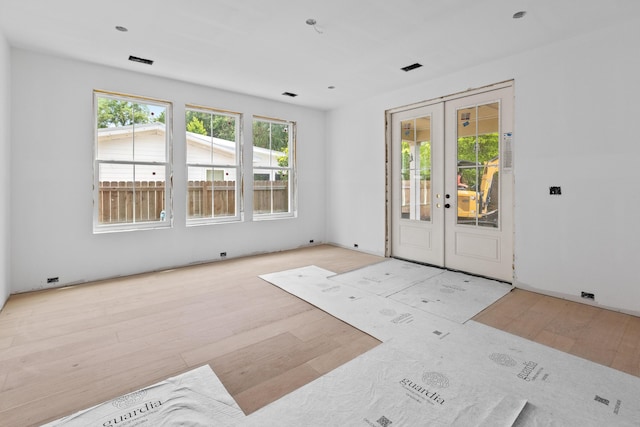 931 Kincade Dr, Mount Pleasant, SC 29464 - spare room with french doors and wood finished floors