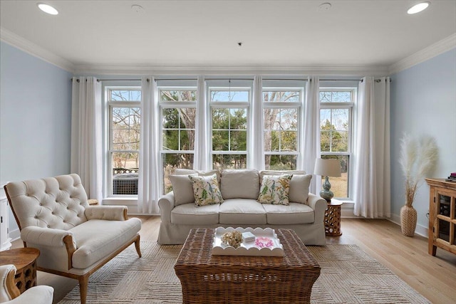 sunroom / solarium featuring plenty of natural light