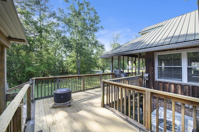 view of deck