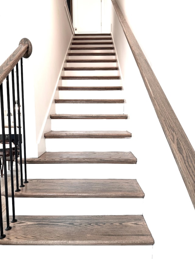 30 Nats Ct, Charleston, SC 29403 - staircase with wood finished floors