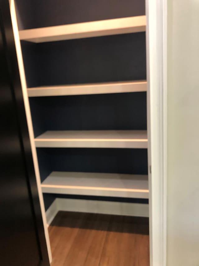 pantry featuring a sauna