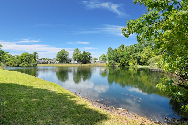 property view of water