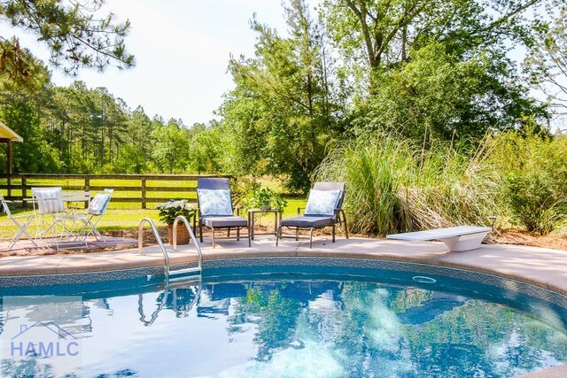4800 Bay Branch Church Rd, Claxton, GA 30417 - outdoor pool with a patio area
