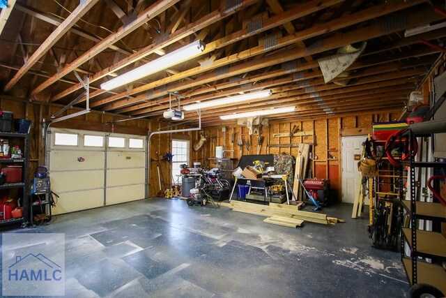 4800 Bay Branch Church Rd, Claxton, GA 30417 - garage with a garage door opener