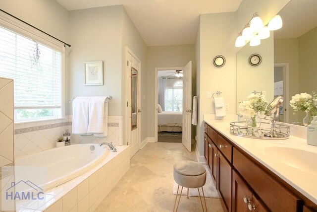4800 Bay Branch Church Rd, Claxton, GA 30417 - ensuite bathroom featuring a garden tub and double vanity