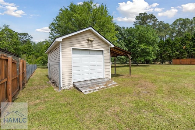 102 Penny Ln, Guyton, GA 31312 - view of garage
