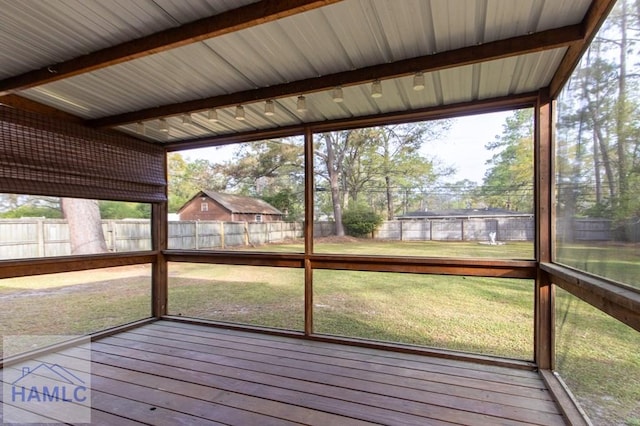 130 Melrose Pl, Rincon, GA 31326 - view of unfurnished sunroom