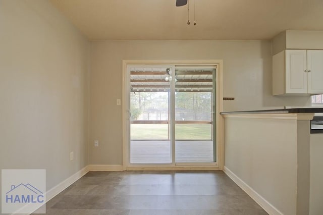 130 Melrose Pl, Rincon, GA 31326 - interior space with baseboards and ceiling fan
