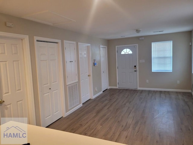 2922 7th St, Columbus, GA 31906 - foyer with wood finished floors