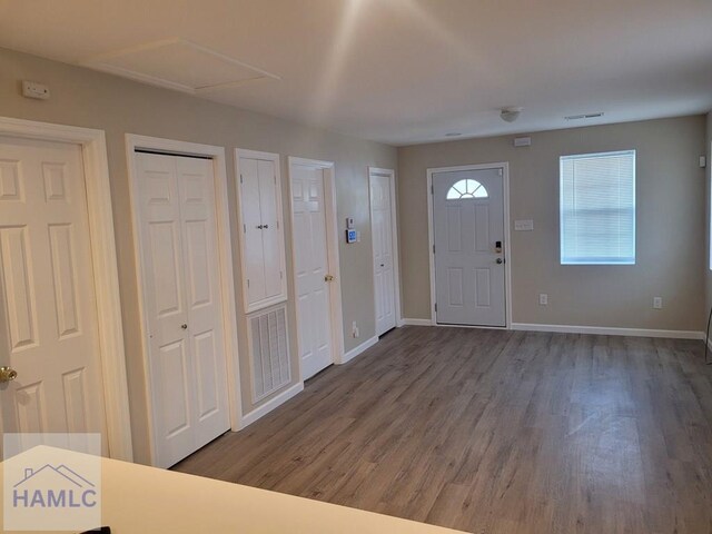 2922 7th St, Columbus, GA 31906 - foyer with wood finished floors