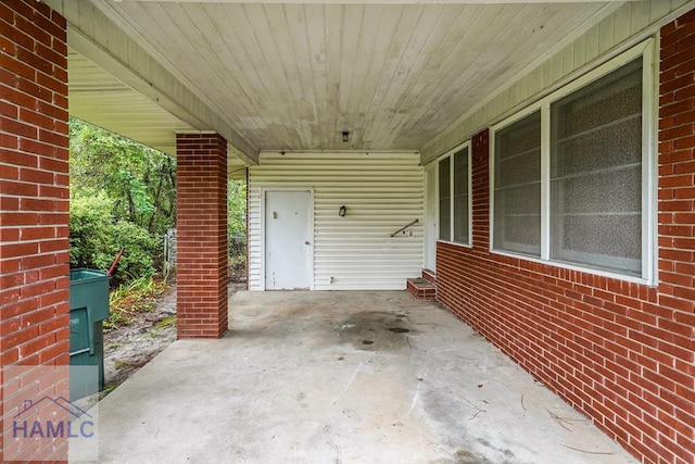 153 Drennon Dr, Jesup, GA 31545 - view of patio featuring a carport