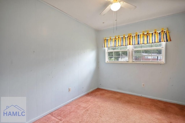 985 Seven Oaks Rd, Jesup, GA 31546 - carpeted spare room with a ceiling fan and baseboards