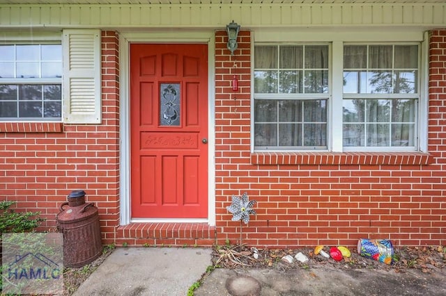 985 Seven Oaks Rd, Jesup, GA 31546 - entrance to property with brick siding