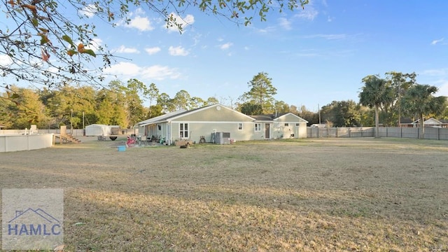 exterior space featuring cooling unit