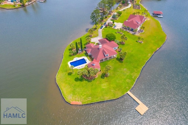 745 Chickasaw Trl, Sparta, GA 31087 - bird's eye view of a nearby body of water