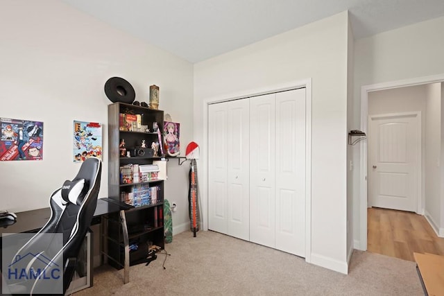 568 Abode Ave, Hinesville, GA 31313 - carpeted office space featuring baseboards