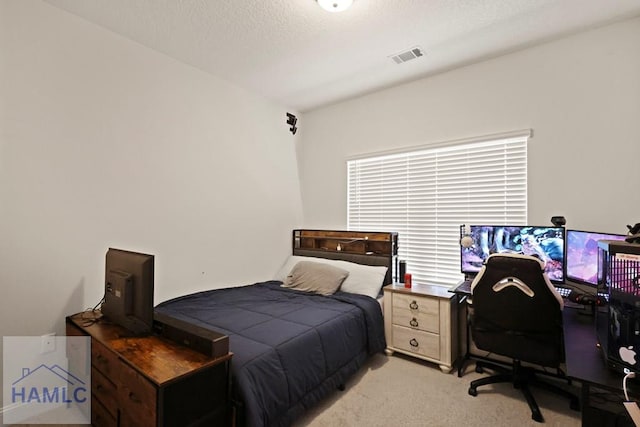 568 Abode Ave, Hinesville, GA 31313 - bedroom with light carpet and an office area