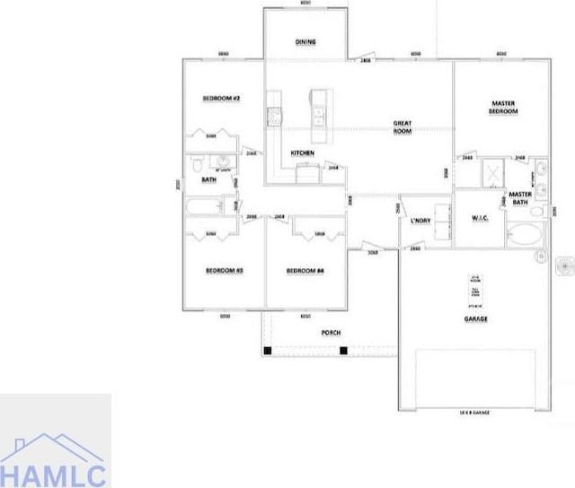 568 Abode Ave, Hinesville, GA 31313 - view of home floor plan