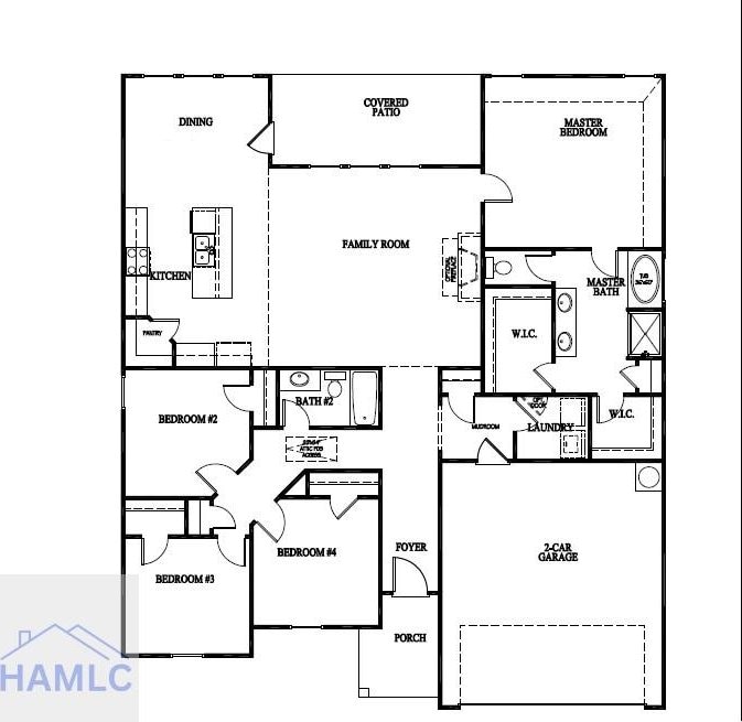 453 Lanier Rd NE, Ludowici, GA 31316 - view of floor plan / room layout