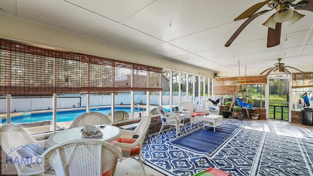 314 Twin Parks Dr, Jesup, GA 31545 - view of sunroom / solarium