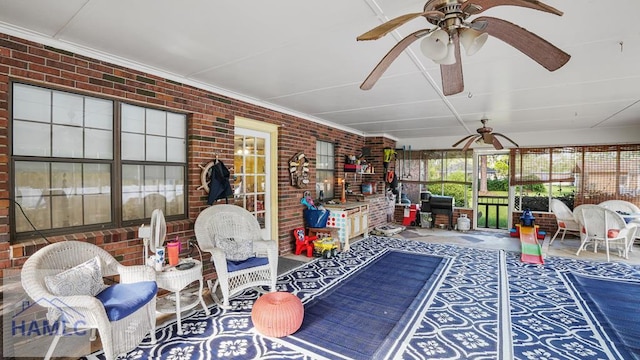 314 Twin Parks Dr, Jesup, GA 31545 - view of sunroom / solarium