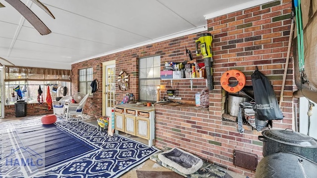 314 Twin Parks Dr, Jesup, GA 31545 - view of porch