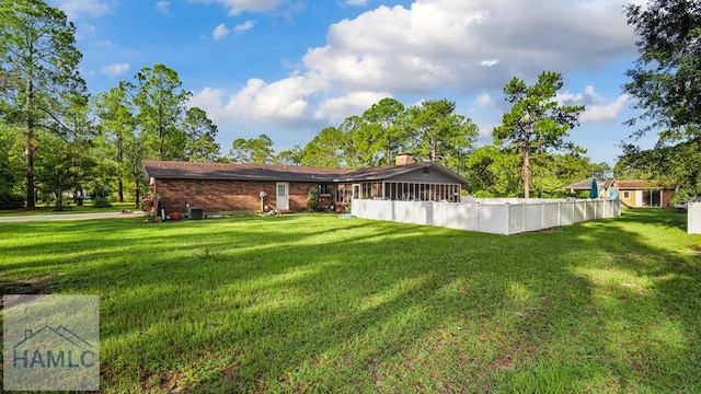 314 Twin Parks Dr, Jesup, GA 31545 - view of yard