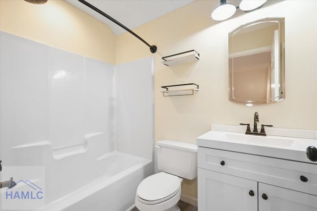 301 Marsh View Dr, Richmond Hill, GA 31324 - full bathroom featuring vanity and bathing tub / shower combination